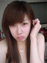 Selfmade photos of Busty and Gorgeous Asian girlfriend at home