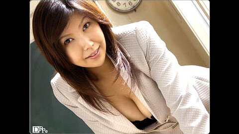 Marin Asaoka 美人色白巨乳剛毛